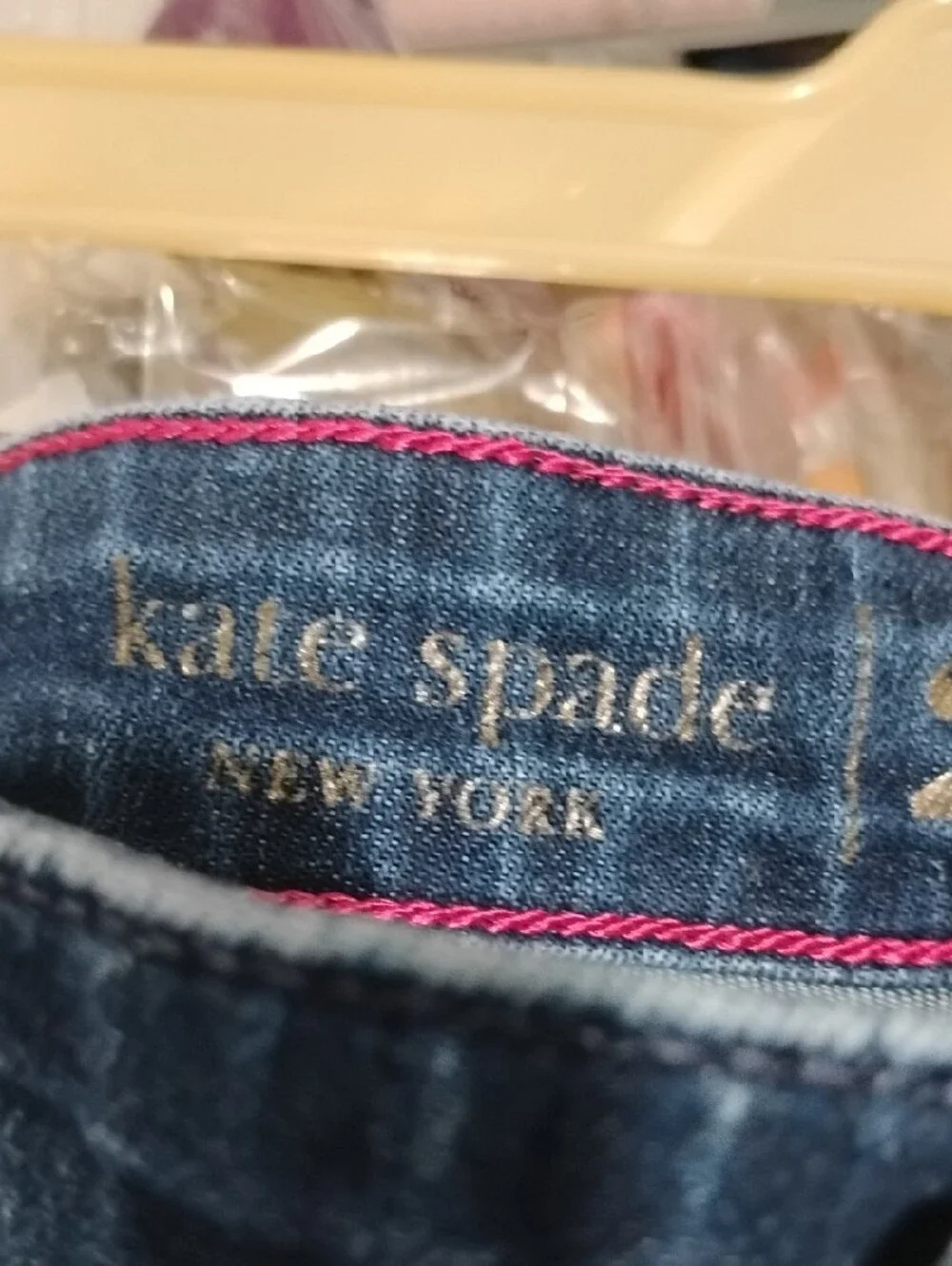 kate spade Low Rise Dark Indigo Skinny Jeans 29